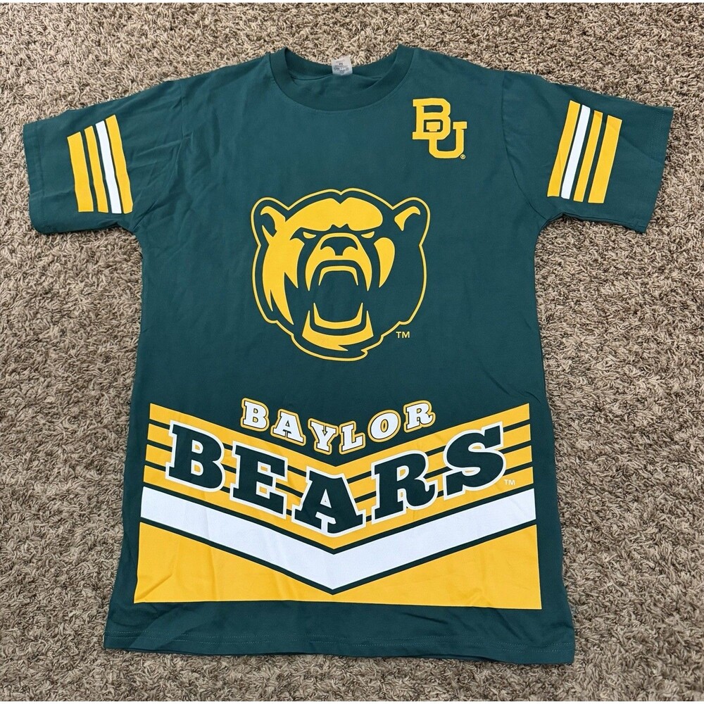 Game Day Couture Baylor Bears Green Shirt Dress Women’s Size Medium